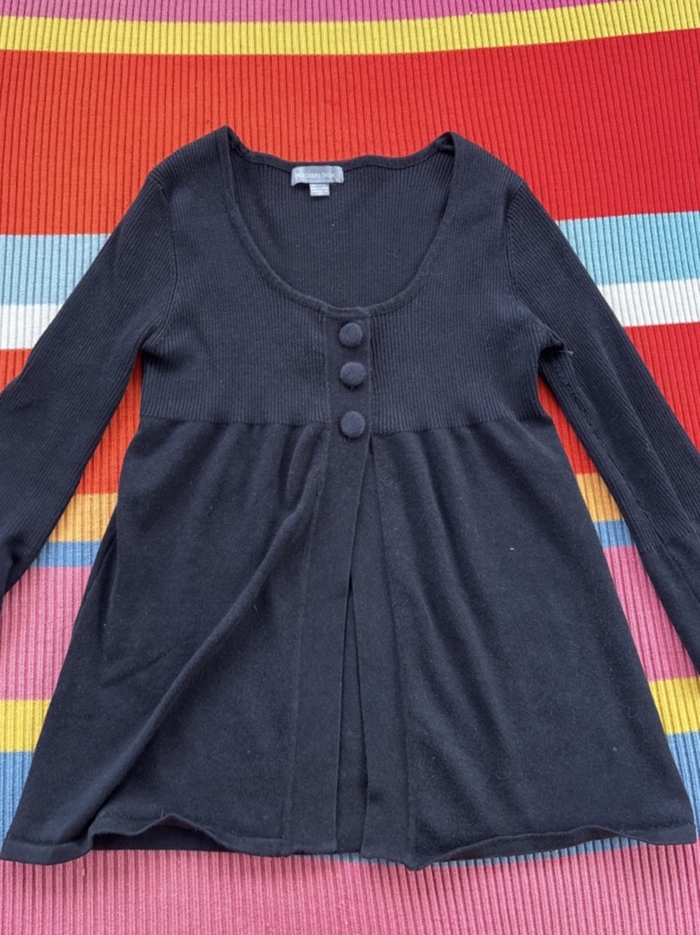 Y2K Black Babydoll Longsleeve
Sweater Top